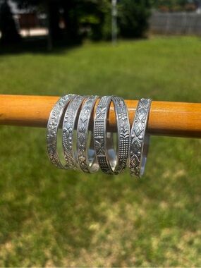 Sterling Silver Baby Bangles